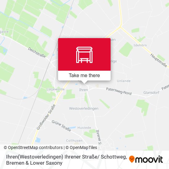 Ihren(Westoverledingen) Ihrener Straße/ Schottweg map