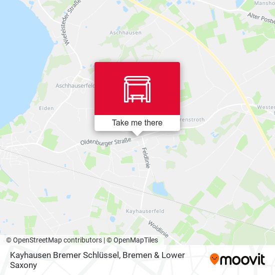 Kayhausen Bremer Schlüssel map
