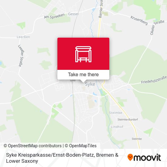 Syke Kreisparkasse / Ernst-Boden-Platz map
