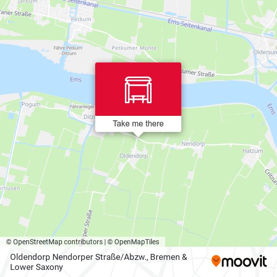 Oldendorp Nendorper Straße / Abzw. map