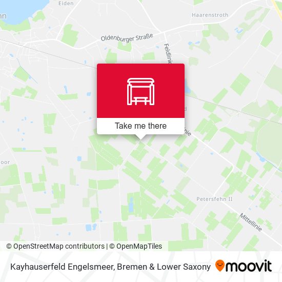 Kayhauserfeld Engelsmeer map