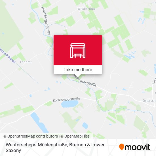 Westerscheps Mühlenstraße map