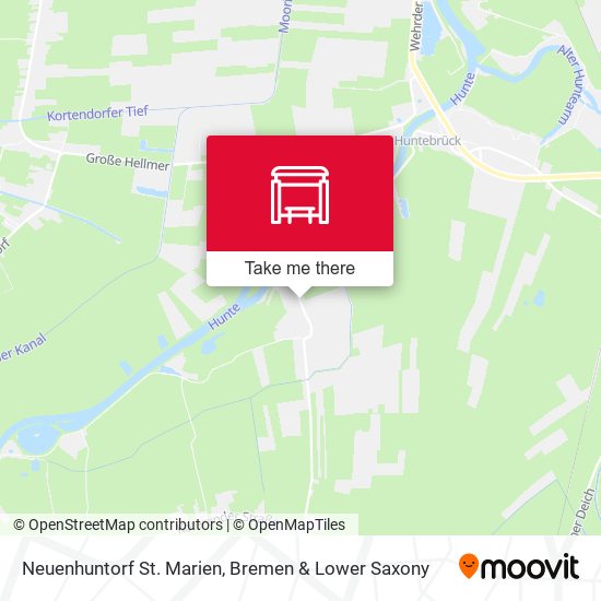 Neuenhuntorf St. Marien map
