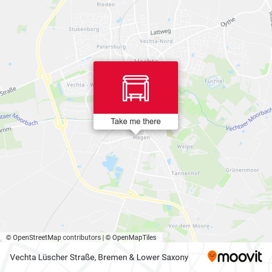Vechta Lüscher Straße map
