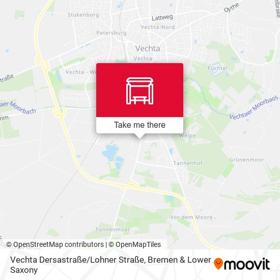 Vechta Dersastraße / Lohner Straße map