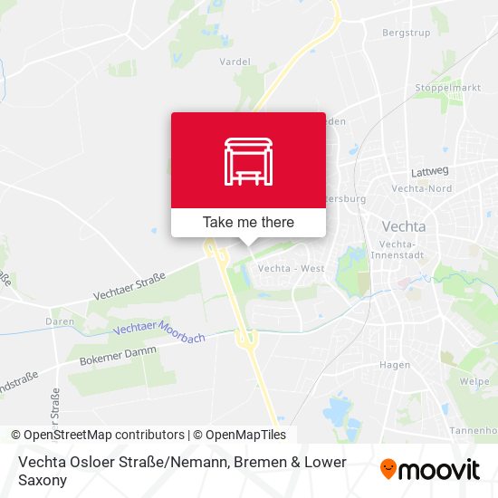 Vechta Osloer Straße/Nemann map