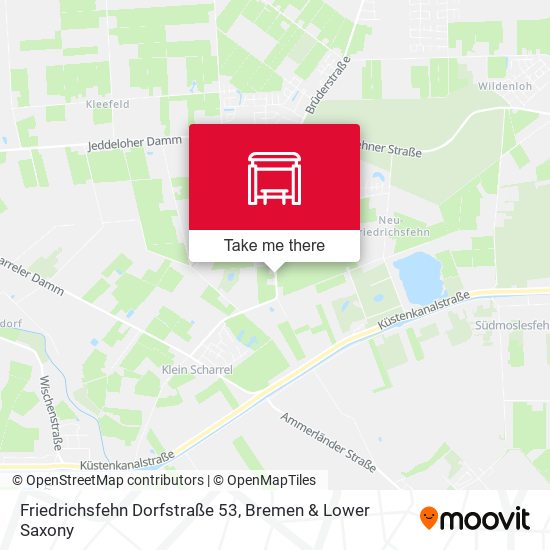 Friedrichsfehn Dorfstraße 53 map