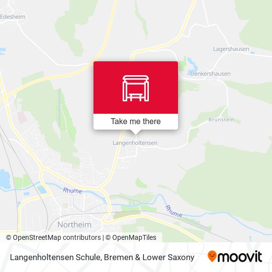 Langenholtensen Schule map