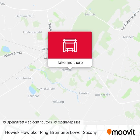 Howiek Howieker Ring map