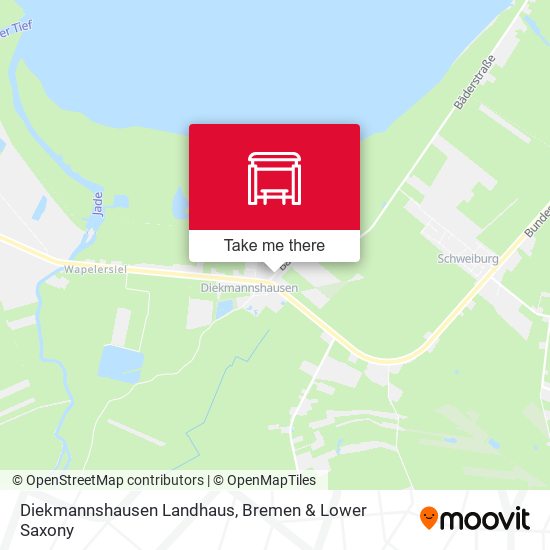 Diekmannshausen Landhaus map