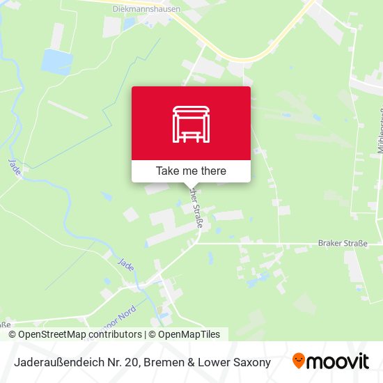Jaderaußendeich Nr. 20 map