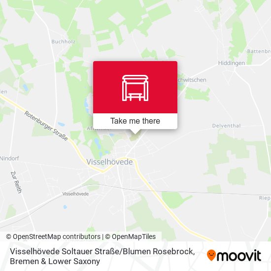 Visselhövede Soltauer Straße / Blumen Rosebrock map