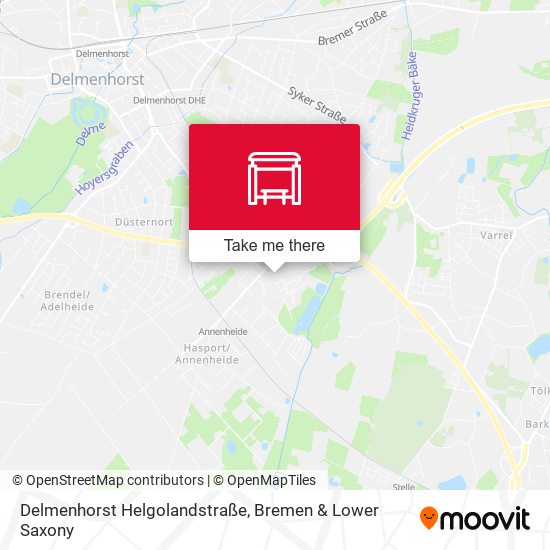Delmenhorst Helgolandstraße map