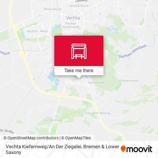 Vechta Kiefernweg / An Der Ziegelei map