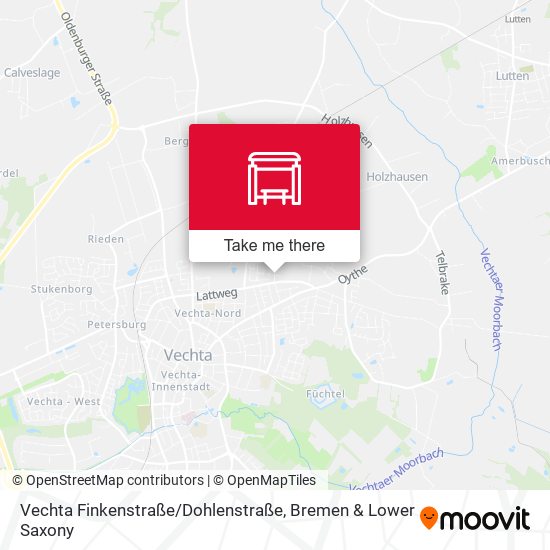 Vechta Finkenstraße / Dohlenstraße map