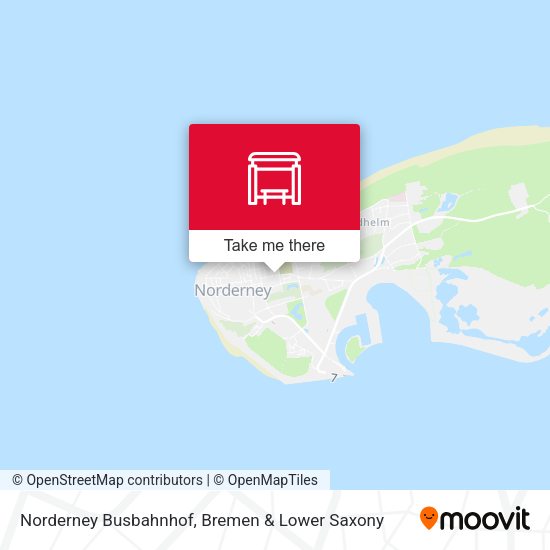 Norderney Busbahnhof map