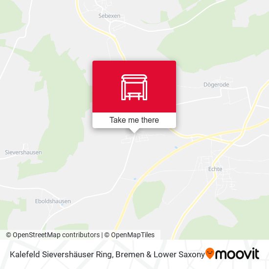 Kalefeld Sievershäuser Ring map