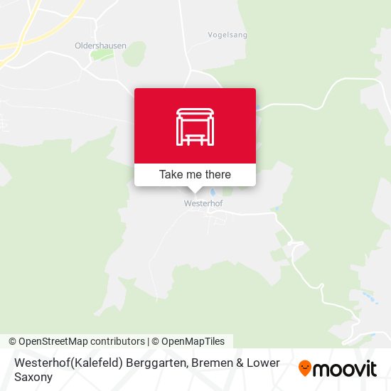 Westerhof(Kalefeld) Berggarten map
