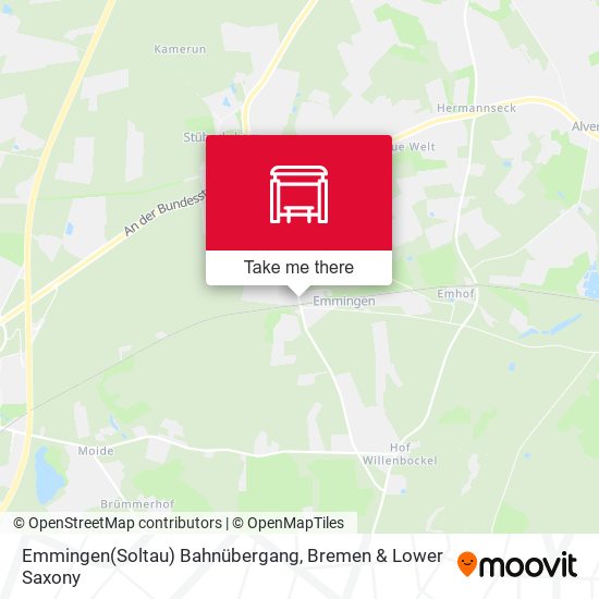 Emmingen(Soltau) Bahnübergang map