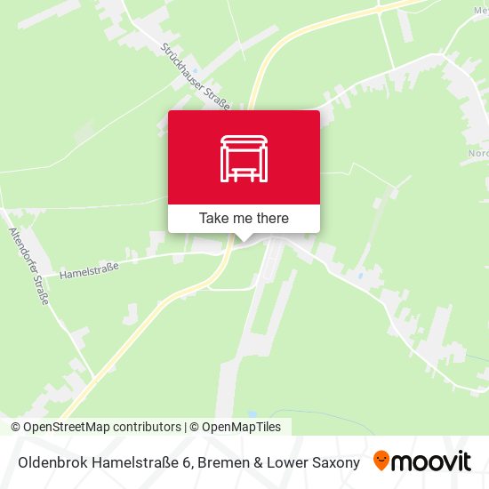Oldenbrok Hamelstraße 6 map