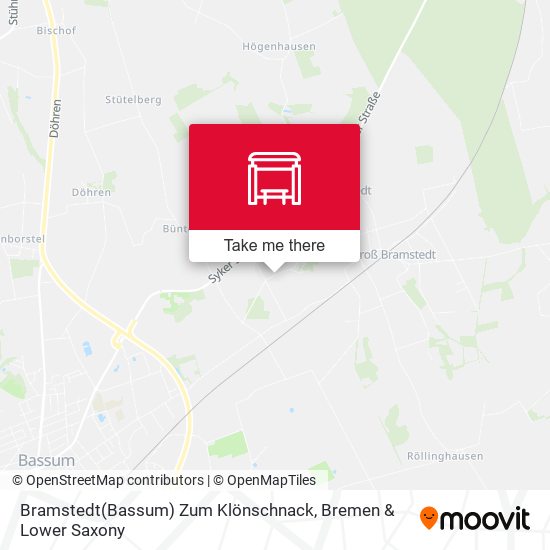 Bramstedt(Bassum) Zum Klönschnack map