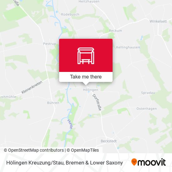 Hölingen Kreuzung/Stau map