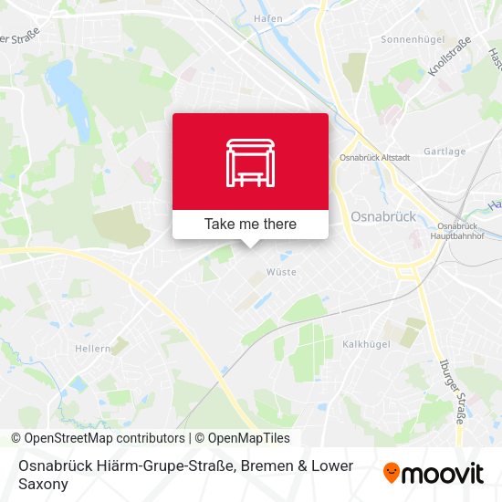 Osnabrück Hiärm-Grupe-Straße map