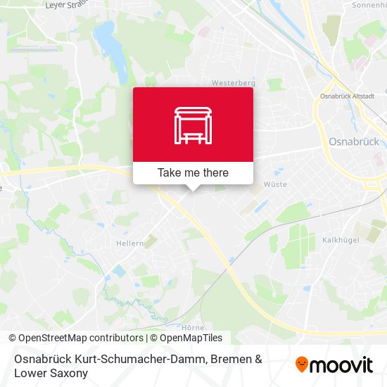 Osnabrück Kurt-Schumacher-Damm map