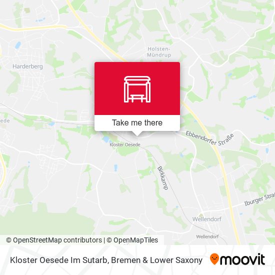 Kloster Oesede Im Sutarb map