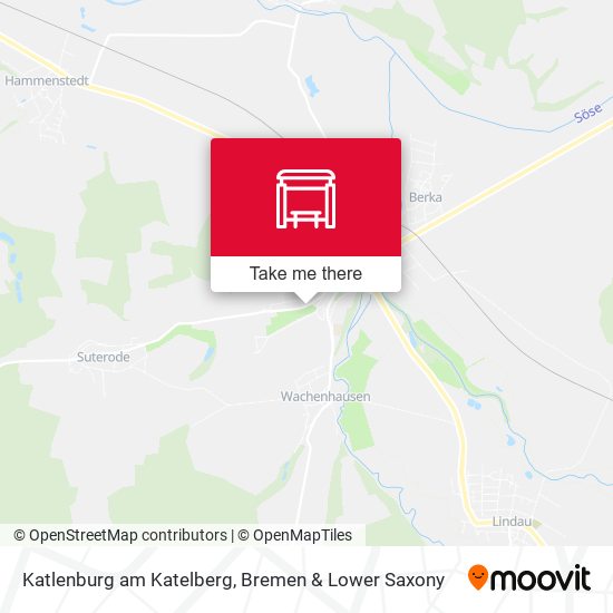 Katlenburg am Katelberg map