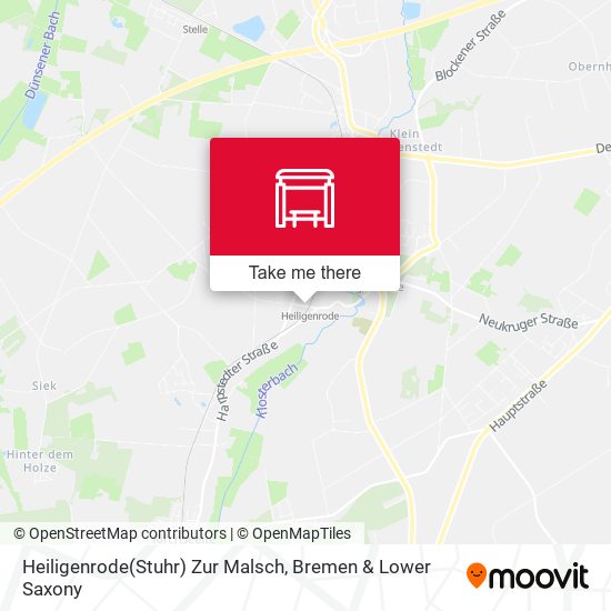 Heiligenrode(Stuhr) Zur Malsch map
