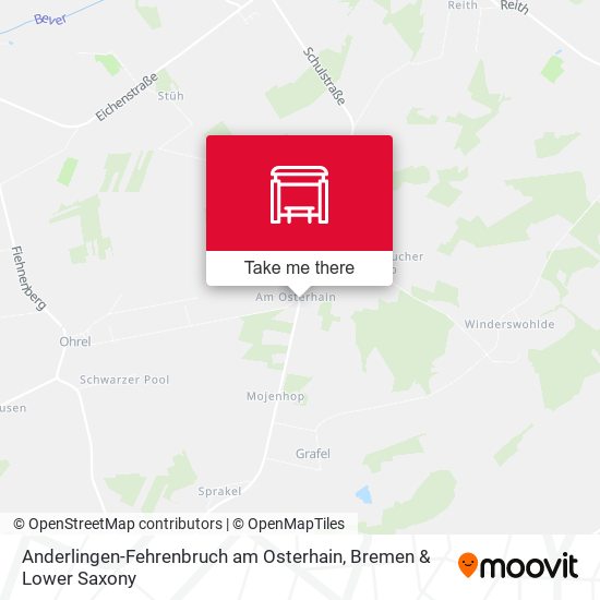 Anderlingen-Fehrenbruch am Osterhain map