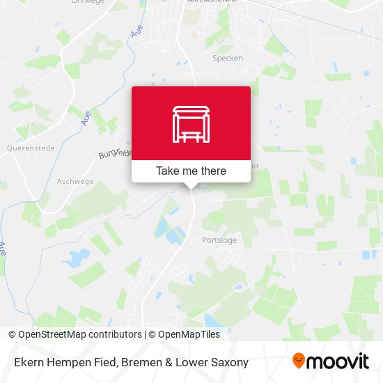 Ekern Hempen Fied map