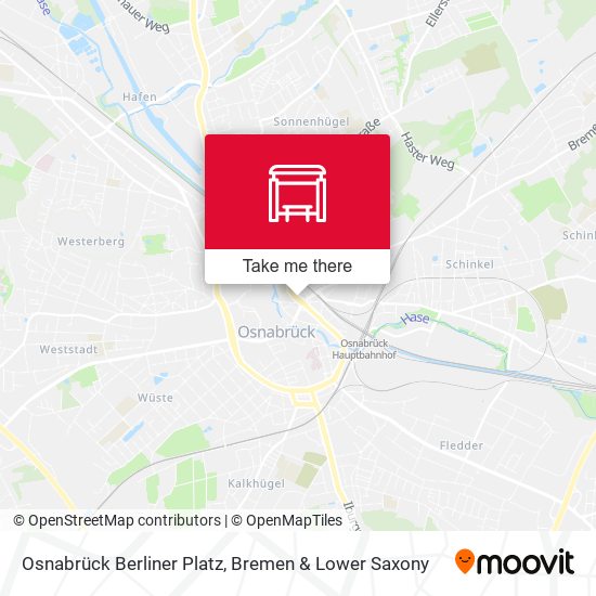 Osnabrück Berliner Platz map