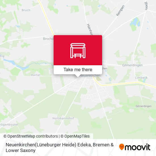 Neuenkirchen(Lüneburger Heide) Edeka map