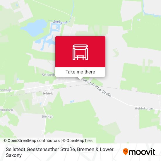 Sellstedt Geestensether Straße map
