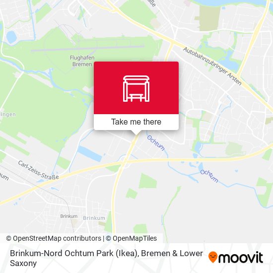 Brinkum-Nord Ochtum Park (Ikea) map