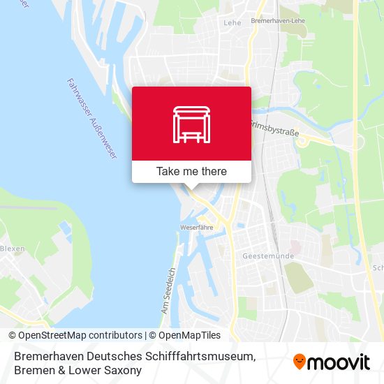 Bremerhaven Deutsches Schifffahrtsmuseum map