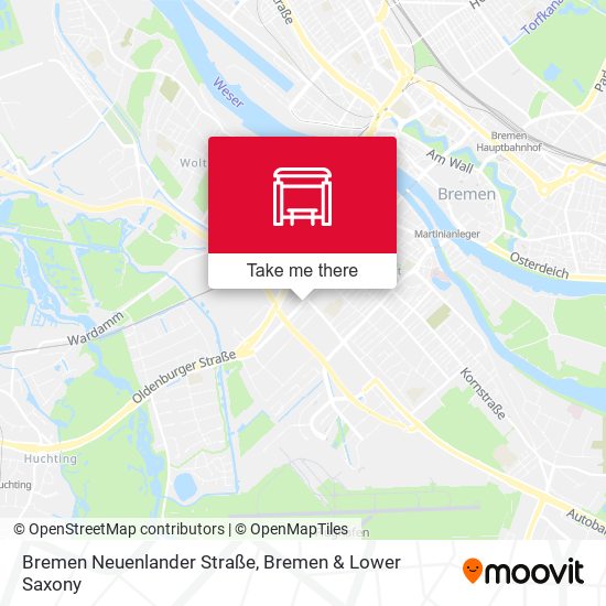 Bremen Neuenlander Straße map