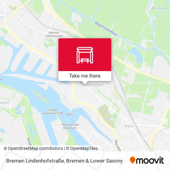 Карта Bremen Lindenhofstraße