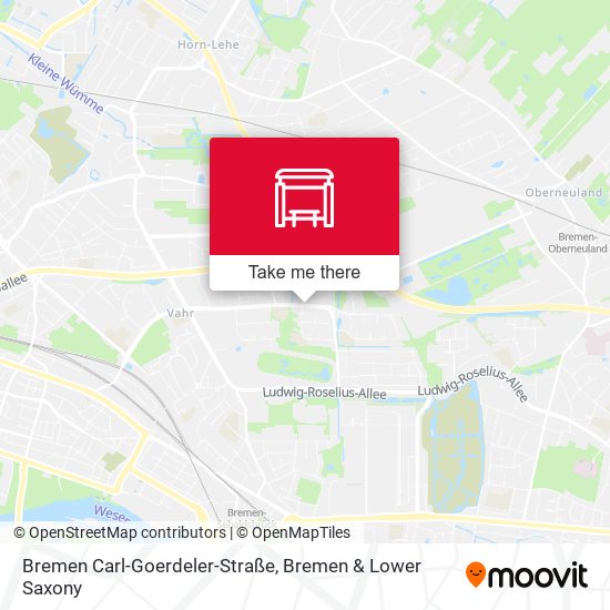Bremen Carl-Goerdeler-Straße map