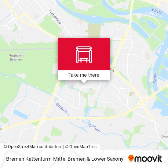 Bremen Kattenturm-Mitte map