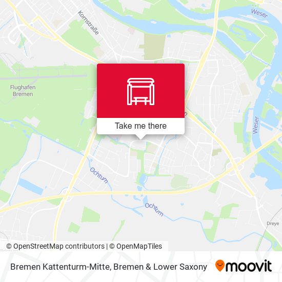 Bremen Kattenturm-Mitte map