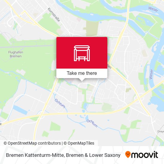 Bremen Kattenturm-Mitte map