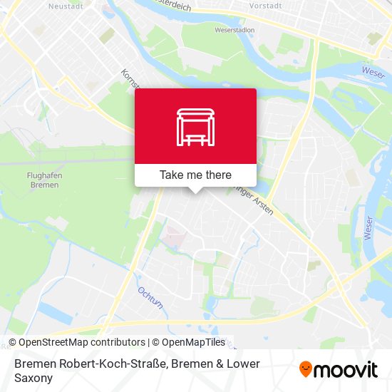 Bremen Robert-Koch-Straße map