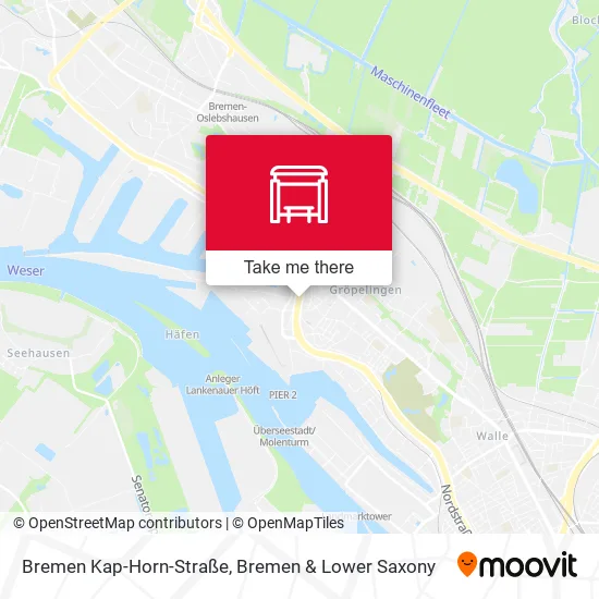 Карта Bremen Kap-Horn-Straße