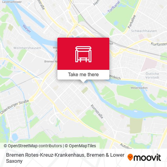 Bremen Rotes-Kreuz-Krankenhaus map