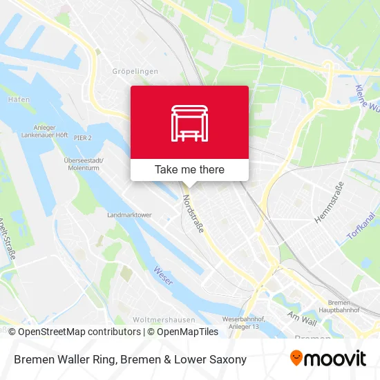 Карта Bremen Waller Ring