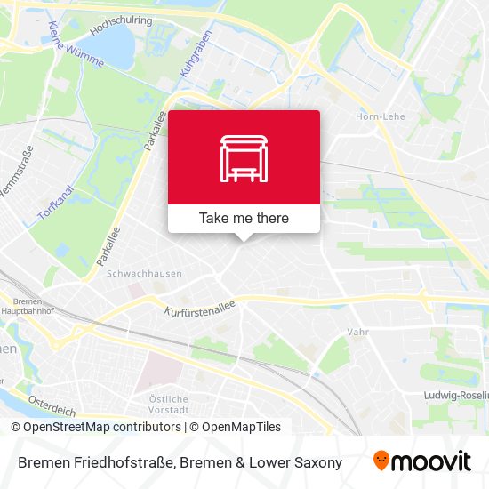 Bremen Friedhofstraße map