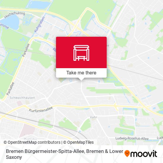 Bremen Bürgermeister-Spitta-Allee map